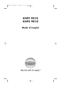 Mode d’emploi KitchenAid KHPF 9010/I Table de cuisson