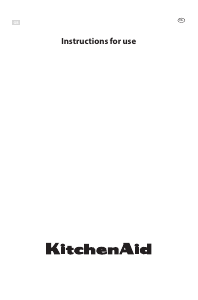 Handleiding KitchenAid KHSD4 11380 Kookplaat