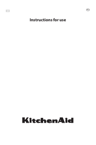 Manual KitchenAid KHSP5 86510 Hob