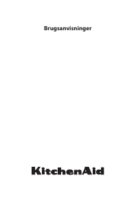 Brugsanvisning KitchenAid KHTD2 38510 Kogesektion