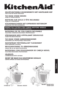 Manuale KitchenAid 5KSM150PSEGA Impastatrice planetaria