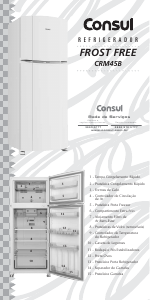 Manual Consul CRM45BB Frigorífico combinado