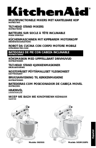 Manual de uso KitchenAid 5KSM150PSEMC Batidora de pie