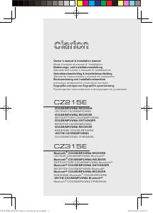 Handleiding Clarion CZ215E Autoradio