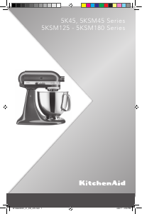 Manual KitchenAid 5KSM175PSEAC Stand Mixer