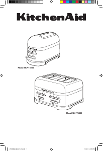 Manual de uso KitchenAid 5KMT2204ECA Tostador