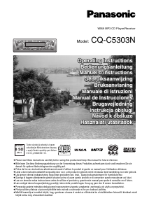 Manuál Panasonic CQ-C5303N Autorádio