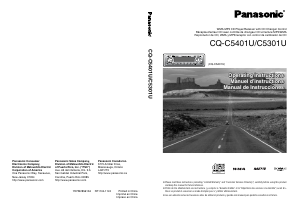 Manual de uso Panasonic CQ-C5401U Radio para coche