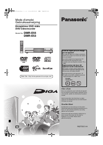 Mode d’emploi Panasonic DMR-E53EG Lecteur DVD