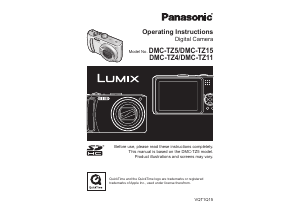 Manual Panasonic DMC-TZ1 Digital Camera