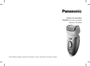 Handleiding Panasonic ES-WD54 Epilator