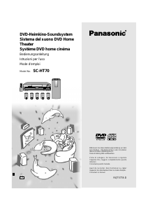Bedienungsanleitung Panasonic SC-HT70 Heimkinosystem