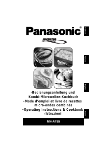 Manuale Panasonic NN-A764 Microonde