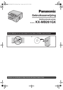Handleiding Panasonic KX-MB261GX Multifunctional printer