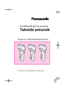 Priručnik Panasonic ES-8161 Brijač
