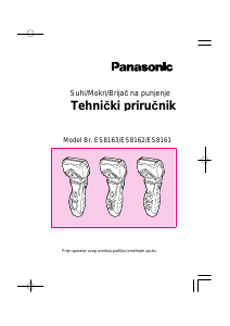 Priručnik Panasonic ES-8163 Brijač