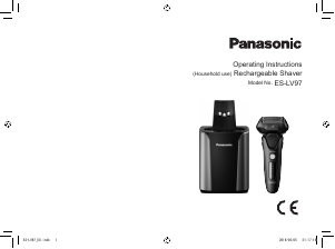 Návod Panasonic ES-LV97 Holiaci strojček