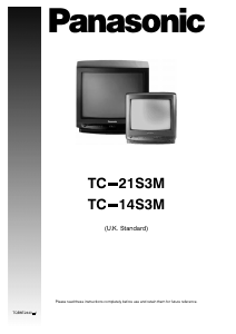 Bedienungsanleitung Panasonic TC-14S3MZ Fernseher