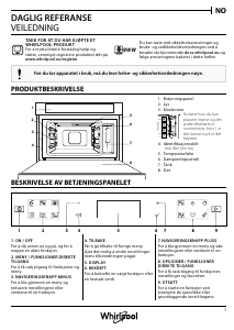 Bruksanvisning Whirlpool W7 MS450 Ovn