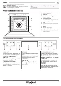 Handleiding Whirlpool W7 OM4 4S1 H Oven