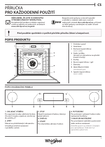 Manuál Whirlpool W7 OM5 4S P Trouba