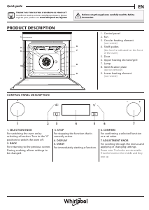 Manual Whirlpool W7 OM5 4S P Oven