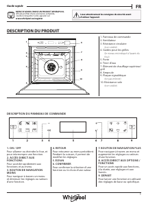 Mode d’emploi Whirlpool W7 OS4 4S1 H Four