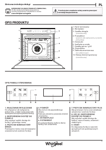 Instrukcja Whirlpool W7 OS4 4S1 H Piekarnik