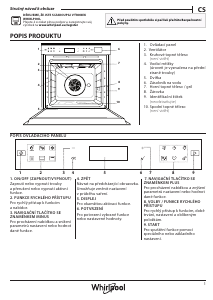 Manuál Whirlpool W7 OS4 4S1 P Trouba