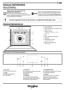 Bruksanvisning Whirlpool W9 OM2 4S1 H Ovn