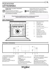 Instrukcja Whirlpool W9 OP2 4S2 H Piekarnik