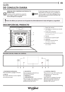 Manual de uso Whirlpool W9I OM2 4S1 H Horno