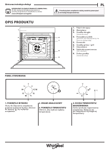 Instrukcja Whirlpool WTA C 8411 SC AN Piekarnik