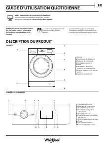 Mode d’emploi Whirlpool FWDG 961483 WSV EE N Lave-linge séchant