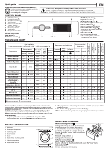 Manual Whirlpool FFB 8258 SBV SP Washing Machine