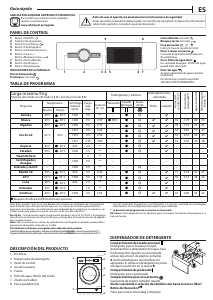 Manual de uso Whirlpool FFB 9458 BV SP Lavadora