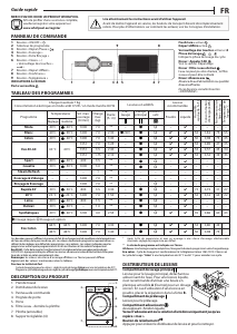 Mode d’emploi Whirlpool FFBBE 7448 BV F Lave-linge