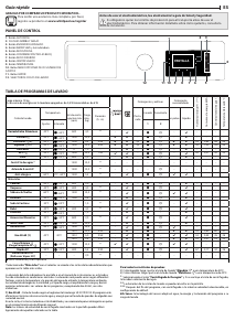 Manual de uso Whirlpool W8 W046WR SPT Lavadora