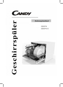 Bedienungsanleitung Candy CDCP 6 /E-07 Geschirrspüler