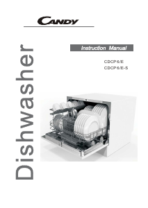 Manual Candy CDCP 6 /ES-07 Dishwasher