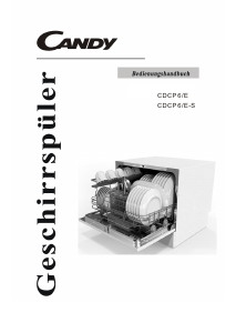 Bedienungsanleitung Candy CDCP 6 /ES-07 Geschirrspüler