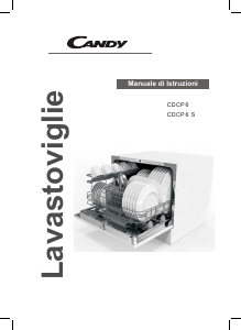 Manuale Candy CDCP 6S Lavastoviglie