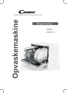 Brugsanvisning Candy CDCP 6S Opvaskemaskine