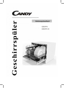 Bedienungsanleitung Candy CDCP 6S Geschirrspüler