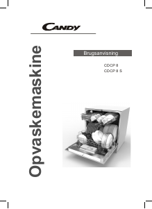 Brugsanvisning Candy CDCP 8/E Opvaskemaskine