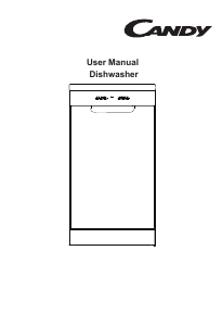 Manual Candy CDPH 2D947X Dishwasher