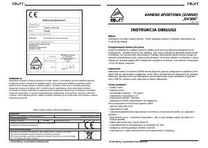 Instrukcja AMT DV300 Action cam