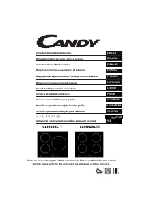 Посібник Candy CIS642SCTT Конфорка