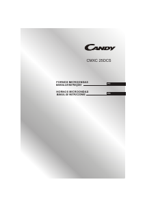 Manual de uso Candy CMXC 25DCS Microondas