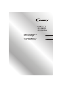 Manual de uso Candy CMXG 20 DS Microondas